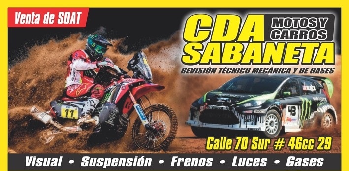 CDA Sabaneta motos y carros